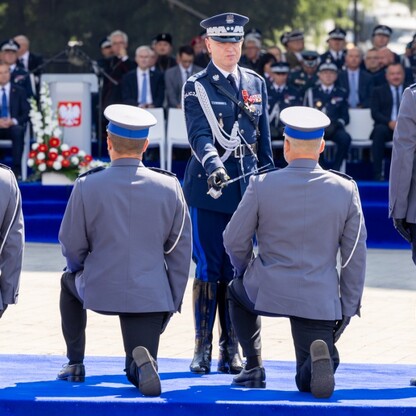 Centralne obchody święta policji. fot. Andrzej Grygiel / UMWS