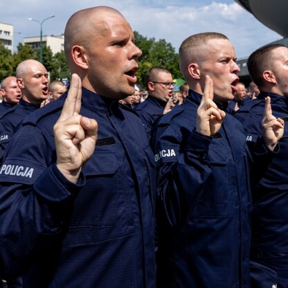Centralne obchody święta policji. fot. Andrzej Grygiel / UMWS