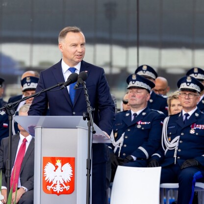 Centralne obchody święta policji. fot. Andrzej Grygiel / UMWS