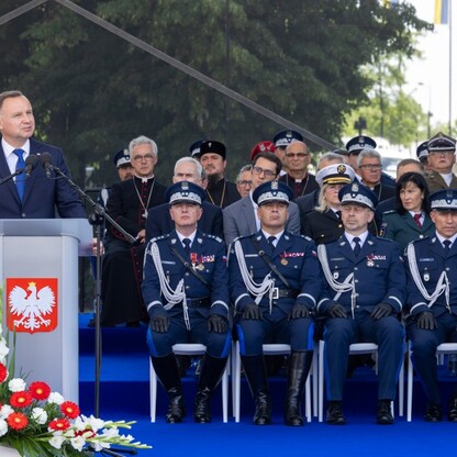 Centralne obchody święta policji. fot. Andrzej Grygiel / UMWS