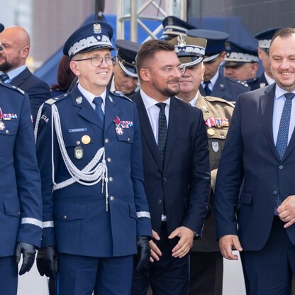 Centralne obchody święta policji. fot. Andrzej Grygiel / UMWS