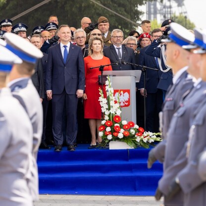 Centralne obchody święta policji. fot. Andrzej Grygiel / UMWS