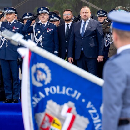 Centralne obchody święta policji. fot. Andrzej Grygiel / UMWS