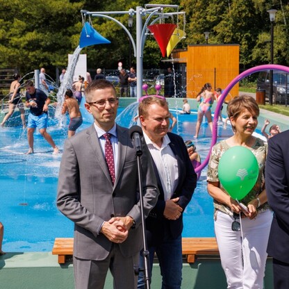 Wodny plac zabaw. fot. Andrzej Grygiel / UMWS