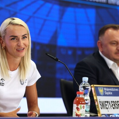 Silesia Memoriał Kamili Skolimowskiej - konferencja prasowa. fot. Andrzej Grygiel / UMWS