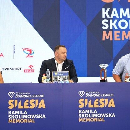 Silesia Memoriał Kamili Skolimowskiej - konferencja prasowa. fot. Andrzej Grygiel / UMWS