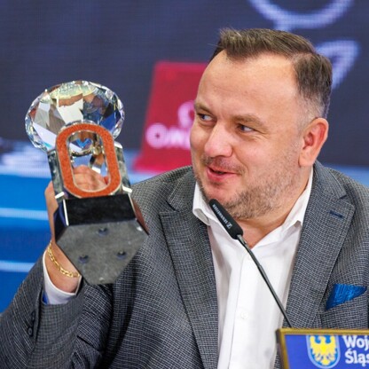 Konferencja prasowa podsumowująca Silesia Memoriał Kamili Skolimowskiej. fot. Andrzej Grygiel / UMWS
