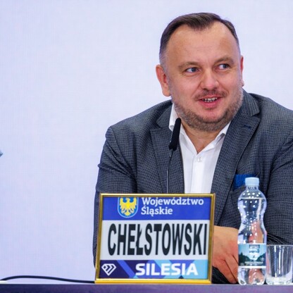 Konferencja prasowa podsumowująca Silesia Memoriał Kamili Skolimowskiej. fot. Andrzej Grygiel / UMWS