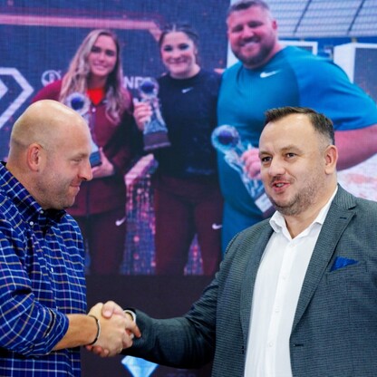 Konferencja prasowa podsumowująca Silesia Memoriał Kamili Skolimowskiej. fot. Andrzej Grygiel / UMWS