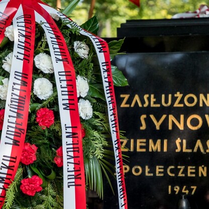W Katowicach uczczono pamięć Wojciecha Korfantego. fot. Tomasz Żak / UMWS