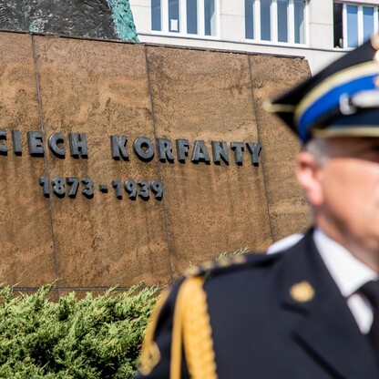 W Katowicach uczczono pamięć Wojciecha Korfantego. fot. Tomasz Żak / UMWS