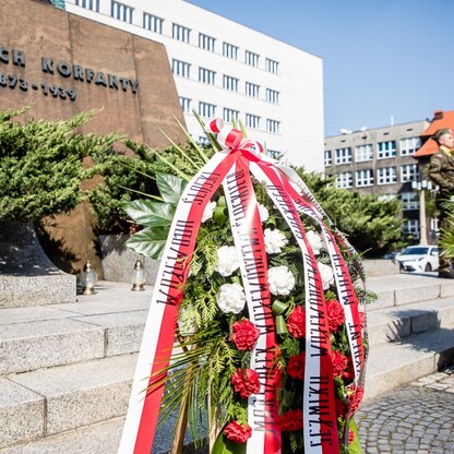 W Katowicach uczczono pamięć Wojciecha Korfantego. fot. Tomasz Żak / UMWS