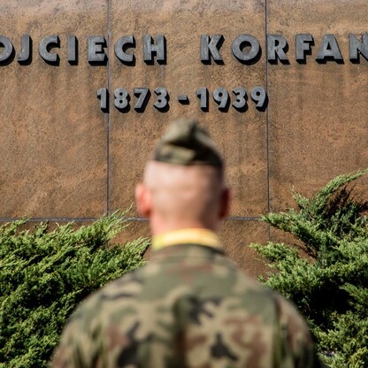 W Katowicach uczczono pamięć Wojciecha Korfantego. fot. Tomasz Żak / UMWS