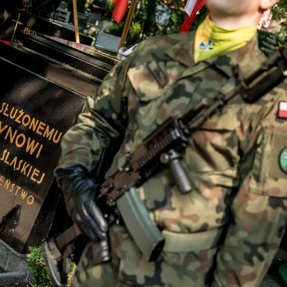 W Katowicach uczczono pamięć Wojciecha Korfantego. fot. Tomasz Żak / UMWS