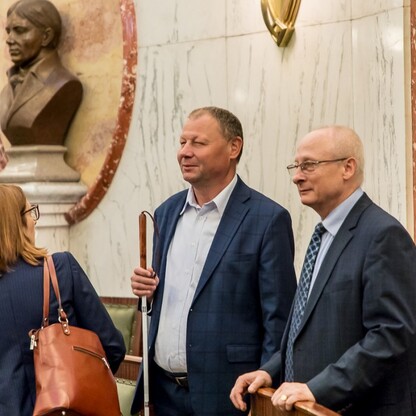 Obrady Sejmiku Osób Niepełnosprawnych. fot. Tomasz Żak / UMWS