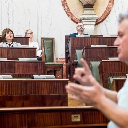 Obrady Sejmiku Osób Niepełnosprawnych. fot. Tomasz Żak / UMWS