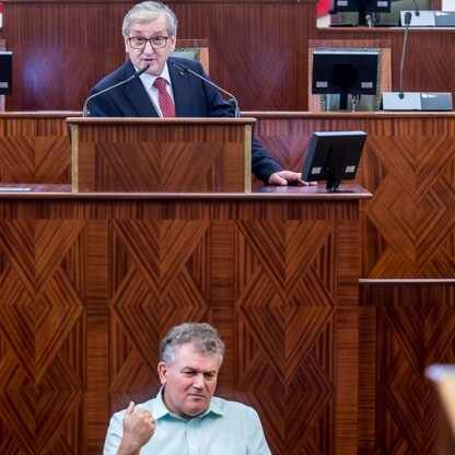 Obrady Sejmiku Osób Niepełnosprawnych. fot. Tomasz Żak / UMWS
