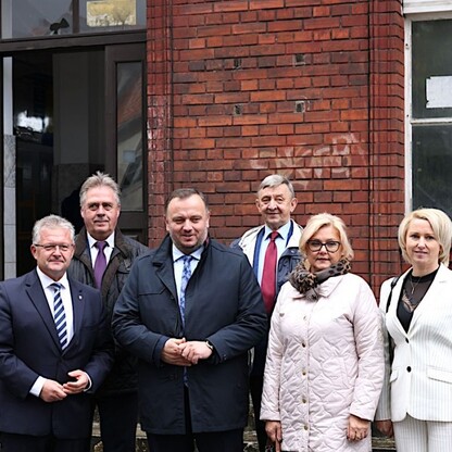 Wizyta w Krzyżanowicach. fot. Andrzej Grygiel / UMWS