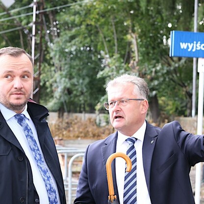 Wizyta w Krzyżanowicach. fot. Andrzej Grygiel / UMWS