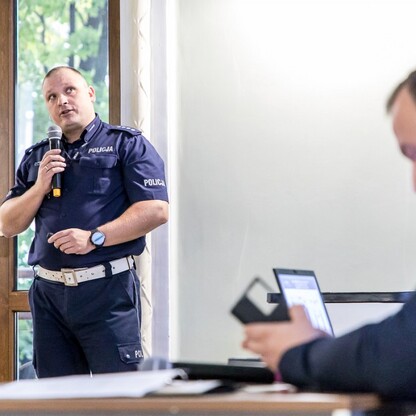 Posiedzenie Wojewódzkiej Rady Bezpieczeństwa Ruchu Drogowego. fot. Tomasz Żak / UMWS