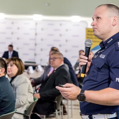 Posiedzenie Wojewódzkiej Rady Bezpieczeństwa Ruchu Drogowego. fot. Tomasz Żak / UMWS