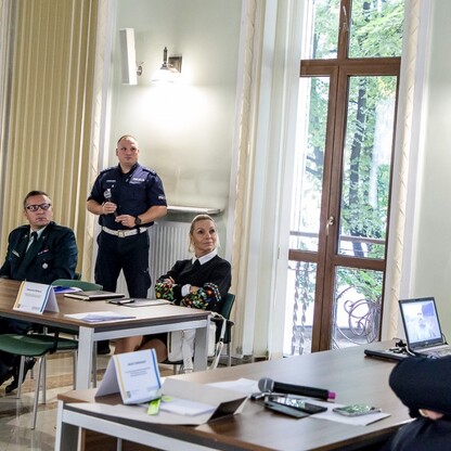 Posiedzenie Wojewódzkiej Rady Bezpieczeństwa Ruchu Drogowego. fot. Tomasz Żak / UMWS