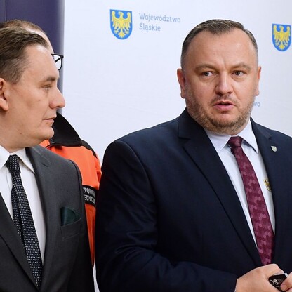 Podpisanie umowy na budowę siedziby Rejonowego Pogotowia Ratunkowego w Sosnowcu. fot. Patyk Pyrlik / UMWS