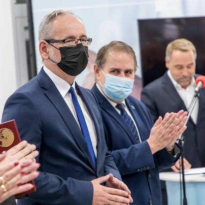 Otwarcie nowego budynku Śląskiego Centrum Chorób Serca w Zabrzu. fot. Tomasz Żak / UMWS