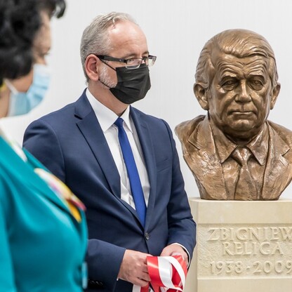 Otwarcie nowego budynku Śląskiego Centrum Chorób Serca w Zabrzu. fot. Tomasz Żak / UMWS
