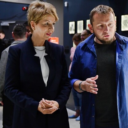 Otwarcie zabytkowej wieży ciśnień w Zabrzu. fot. Patryk Pyrlik / UMWS