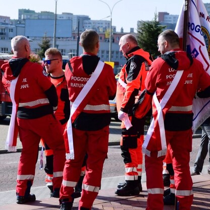 Pólnopolskie obchody Dnia Ratownictwa Medycznego. fot. Patryk Pyrlik / UMWS