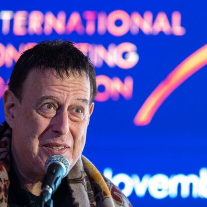 Konferencja prasowa zapowiadająca Międzynarodowy Konkurs Dyrygentów im. Grzegorza Fitelberga.  fot. Andrzej Grygiel / UMWS