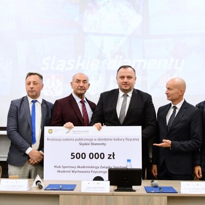 Śląskie wspiera Sportowe Diamenty. fot. Patryk Pyrlik / UMWS