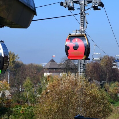 Kolejka linowa Elka, Park Śląski, fot. Patryk Pyrlik / UMWS