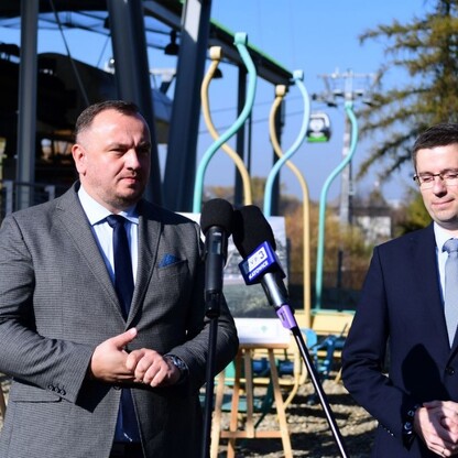 Kolejka linowa Elka, Park Śląski, fot. Patryk Pyrlik / UMWS