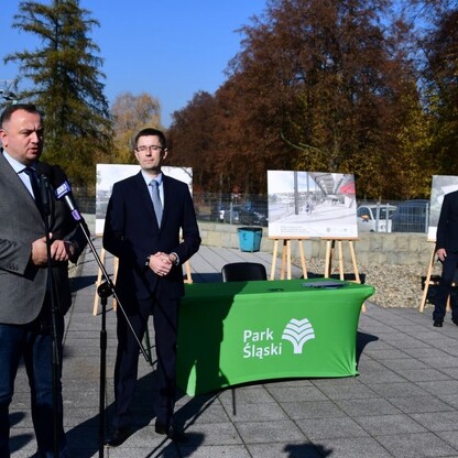 Kolejka linowa Elka, Park Śląski, fot. Patryk Pyrlik / UMWS