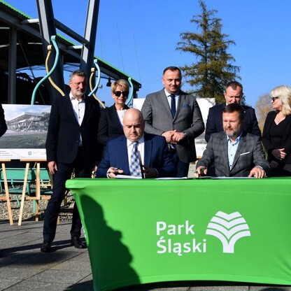 Kolejka linowa Elka, Park Śląski, fot. Patryk Pyrlik / UMWS