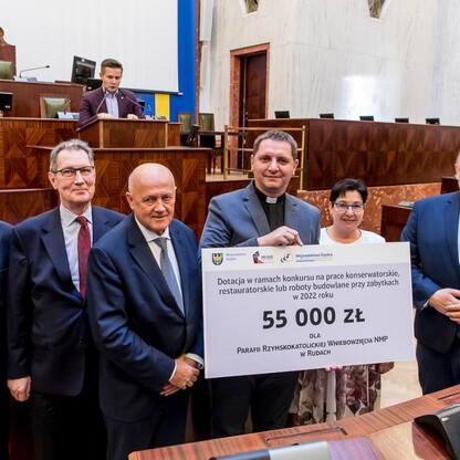Dotacje na prace konserwatorskie. fot. Tomasz Żak / UMWS