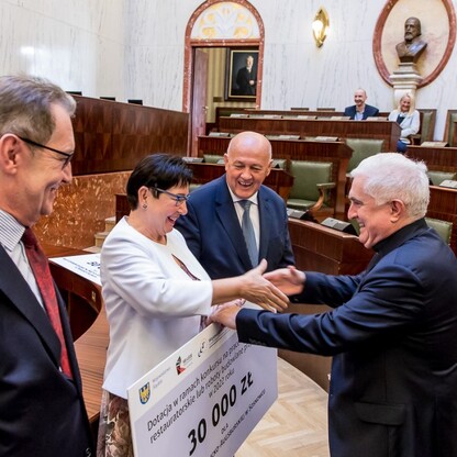 Dotacje na prace konserwatorskie. fot. Tomasz Żak / UMWS