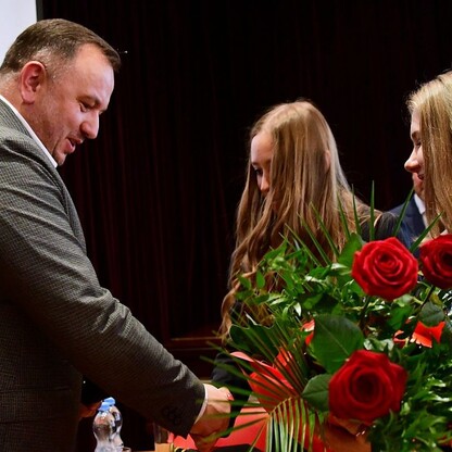 Spotkanie w II LO w Sosnowcu. fot. Patryk Pyrlik / UMWS