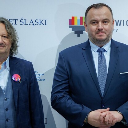 Konferencja prasowa dot. Śląskiego Festiwalu Nauki. fot. Andrzej Grygiel / UMWS