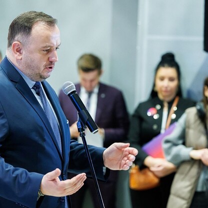 Konferencja prasowa dot. Śląskiego Festiwalu Nauki. fot. Andrzej Grygiel / UMWS