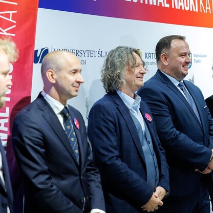 Konferencja prasowa dot. Śląskiego Festiwalu Nauki. fot. Andrzej Grygiel / UMWS