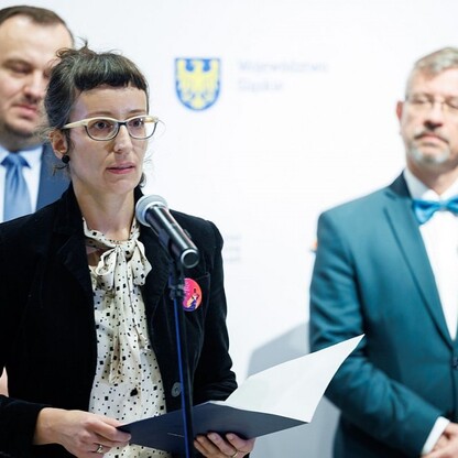 Konferencja prasowa dot. Śląskiego Festiwalu Nauki. fot. Andrzej Grygiel / UMWS