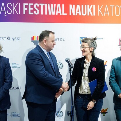 Konferencja prasowa dot. Śląskiego Festiwalu Nauki. fot. Andrzej Grygiel / UMWS
