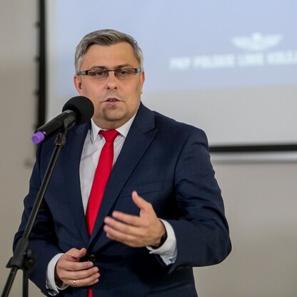 Umowa na połączenie kolejowe Jastrzębie Zdrój - Katowice. fot. Tomasz Żak / UMWS