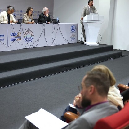 COP27 w egipskim Sharm-el-Sheikh. fot. Andrzej Grygiel / UMWS