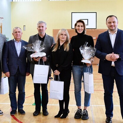 Pokazowy trening piłki ręcznej w Tychach. fot. Patryk Pyrlik / UMWS