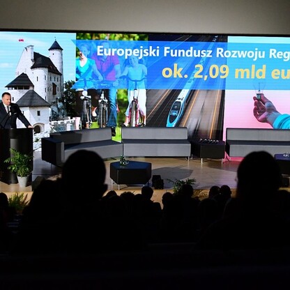Konferencja Fundusze Europejskie dla Śląskiego. fot. Patryk Pyrlik / UMWS
