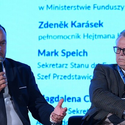 Konferencja Fundusze Europejskie dla Śląskiego. fot. Andrzej Grygiel / UMWS